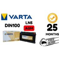 [Installation Provided] Din100 LN5  VARTA  | Battery for Audi A5 8T3 Audi BMWF10 F30  MERCE l E CLAS
