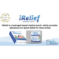 IRELIEF MEDICAL COOL PATCH quick relief for COVID sequelae, dry cough, fever, headache