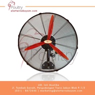 Kipas Angin Wall Fan 30" TechMech - Blower untuk Kandang Ayam