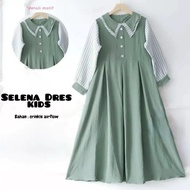 Gamus Ank Tanggung Famis Kekinian 2025 Gms Kid Girls Trendy Gamis Amak Terbaru2025 Imported Muslimah