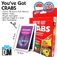 You Have Got Crabs Crab Cards Game Cards