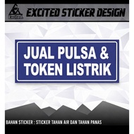 VINYL STICKERS FOR SALE CREDIT & ELECTRICITY TOKENS STICKER STICKER CUSTOM STICKER LABEL STICKER NAM