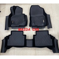 Mazda CX5 2018-2024 Floor Mat Is Cast Monolithic Overflow Door Steps