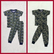 ARMY BOYS SET 1-2Y / SET BAJU ASKAR SELUAR & TSHIRT