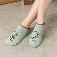 厭世抑菌消臭船襪-人蔘好難