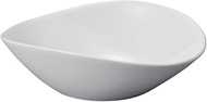Velius Oval Bowl L/WH | Bowl Medium [ 9.7 x 9.1 x 3.0 inches (24.8 x 23 x 7.5 cm), 27.0 oz (777 g) ]