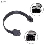 QUIM 8Pin Female to PCIE 8Pin 4+4 Cable for Mainboard Power Extension Cable