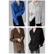 Long-Sleeved Shirt Korean Style (C46)