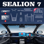 ฟิล์มกันรอยภายใน BYD Sealion7 ฟิล์มใสTPU กันรอย ภายใน ภายนอก sealion 7 ฟิล์มกันรอยรถยนต์ Film sealio