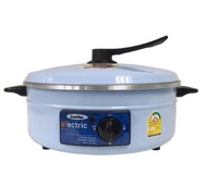 Imarflex กระทะไฟฟ้า รุ่น MP-12Q ความจุ 3 ลิตร ปรับความร้อนได้ หม้อไฟฟ้า กะทะไฟฟ้า หม้อสุกี้ กระทะ ฝา