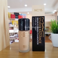 รองพื้น สูตรใหม่!! Mac Studio Radiance Serum-Powder Foundation 30ml สี NC15 NC20 NC30