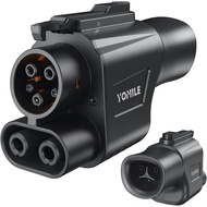 2025 Upgraded for Tesla Supercharger to CCS1 Charger Adapter [Max 500A, 1000V] Fast Charge NACS to C