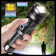 Paket Lengkap Senter Led Tactical 200000 Lumens Xhp 50 - Kualitas