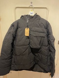 全新 Snowpeak 日本製黑色防水羽絨褸 snow  peak XL