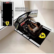 Good Quality Simulator Floor Mat Anti-slip F1 Racing Car Simulator Carpet Gaming Room Floor Mat Raci