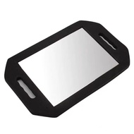 Salon Sponge Mirror Rectangle Shockproof Barber Salon Rear View Handhled mirror foam