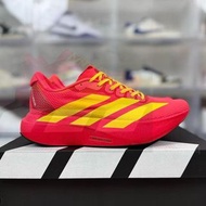 adidas Adizero Evo SL 亮紅色跑鞋 男女款