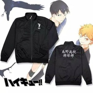 PRIA Haikyuu Karasuno team Anime Jacket/Anime Hoodie/Men's Jacket/Latest Outerwear