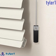 TYLER1 Pull Rope Pendant, Weighted Plastic Safety Handle Blind Cord Weight, Gray/Black/White Replace