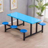 Dining Table Conjoined Table Chair Fast Food Staff Canteen Dining Person Student 8 School Person Sta
