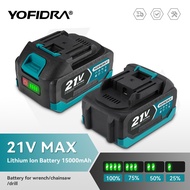 18V 21V Digital Display Rechargeable Lithium Battery 388VF 15000mAh.928VF 22500mAh.Battery for Chain