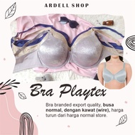 CP PLAYTEX WOMEN'S BRA WIRE BIG SIZE 40E 44D 44E PLAIN MOTIF M441 WKS