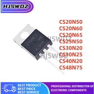 10Pcs/lot brand new CS20N60 CS20N65 CS30N20 CS25N50 CS40N20 CS30N25 CS48N75 CS20N50 TO-220 MOSFET Tu