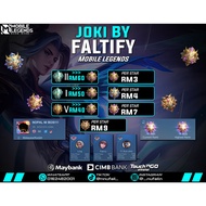 Boosting Service By Faltify / JOKI MLBB