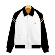 Ryusei Jacket Varsity Yoshimura CMB White