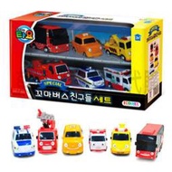 🎉現貨🎉可超取🇰🇷韓國境內版 小巴士 tayo 好朋友 救援車 六件組 救護車 消防車 拖車 警車 套組 1 玩具遊戲組