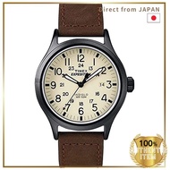 Timex Mens Expedition Scout 40 Standard Watch Brown Cream