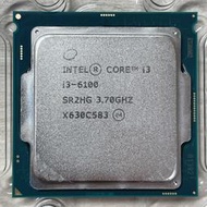 ⭐️【Intel i3-6100 3M 快取記憶體/3.70 GHz/2核4緒】⭐ 無風扇/附散熱膏/保固3個月