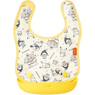 Combi Pokémon Meal Apron for Babies  monpoke Yellow - Direct from Japan