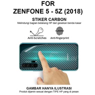 Asus Zenfone 5 - 5z Ze620kl Back Scratch Resistant Stickers Hp Skin Carbon