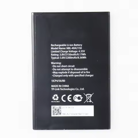 Original 2150mAh NBL-40A2150 Battery For TP-LINK NEFFOS C5 PLUS TP7031A TP7031C Mobile Phone