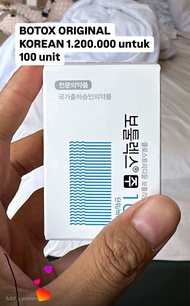 BOTOX SKIN KOREAN ORIGINAL BOTULAX KOREA BOTOX 100unit