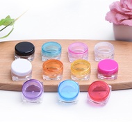 Gratis Ongkir - Wadah Cream Pot Jar Cream Bulat & Petak / Pot Jar Cream / Pot Tempat Cream Kosmetik