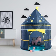 New Dropshipping Kid Tent House Portable Castle Children Teepee Play Tent Ball Pool Camping Toy Birthday Christmas Outdoor Gift