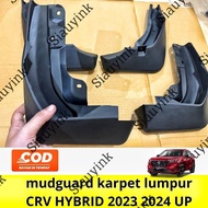 Mudguard mud carpet CRV hybrid 2023 2024 2025 black