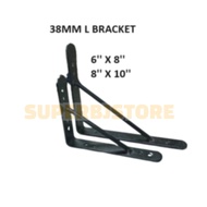 Heavy Duty L Shelf Bracket 38 MM