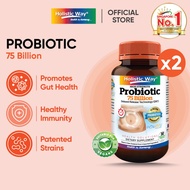 54% Off Limited Time Only Exp Aug 2026 Bundle of 2 Holistic Way High Strength Probiotic 75 Billion -