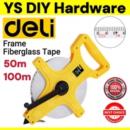 Deli Frame Fibreglass Tape 50m/100m x 12.5mm DL98050Y / D/98100Y