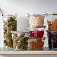 【Hübsch】－185001 德國Weck玻璃密封罐80ML 收納罐 儲物罐聖誕