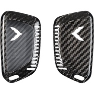 Genuine Carbon Fiber Key Fob Cover Sporty Trim for Chevrolet Corvette C8 2LT Z51 3LZ Z06