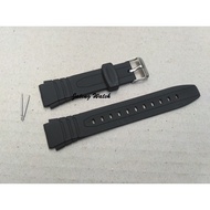 Rubber Strap or Strap for Casio AW-49 AW49 AW-49H AW49H F-200W F-200 F200W F200 F 200W Plus Bonus Wa