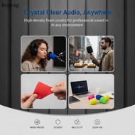 [Bogr] Triangular Floed Sponge Mic Windshield Professional Grade for Documentary Filming TV Host Liv