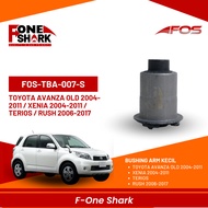 Control Arm Bushing Bosh Sayap Kecil Bawah Merk F-One Shark FOS Toyota Avanza Old / Xenia Th 2004 -