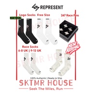 247 Represent Logo Socks/Race/ARC | Running Exercise