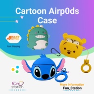 CARTOON AIRP0DS CASE FOR AIRP0DS 3 | AIRP0DS PRO | AIRP0DS 1/2