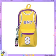DAPHNE-HOME Pen Storage Bag, Boy Student Stationery Pencil , Professional Waterproof Basketball Doub